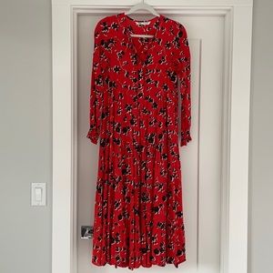 Zara floral maxi dress